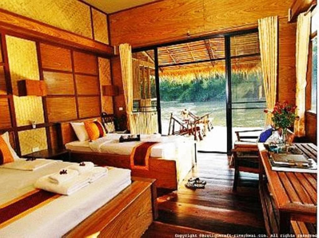 Boutique Raft Resort, River Kwai Ban Huai Maenam Noi Pokoj fotografie